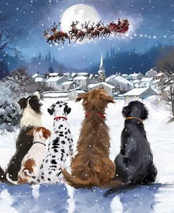 1534 Christmas Dogs