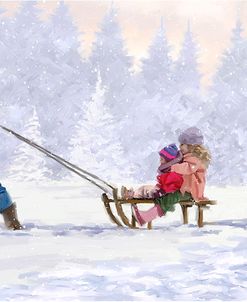 0689 Children On Sleigh