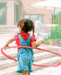 0224 Girl With Hoop
