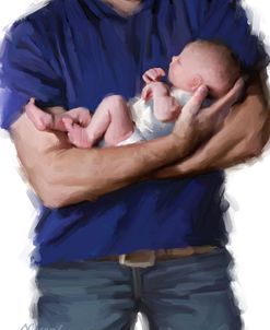 0645 Man Holding Baby