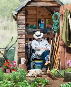 0921 Napping Gardener(a)