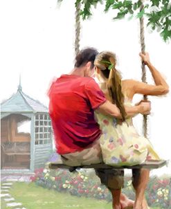 0925 Couple On Swing