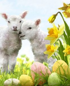 1666 Easter Lambs