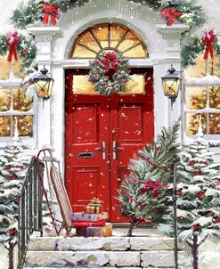 1725 Xmas Door