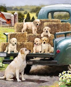 1839 Green Truck Pups