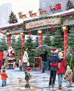 1947 Christmas Tree Market