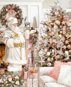 White Santa and Blush Tree