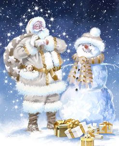 2134 Santa And Snowman