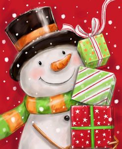 Snowman With Presents 2