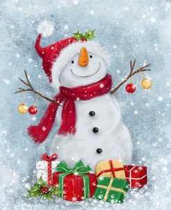 Snowman with Presents 3