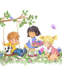 Children in May