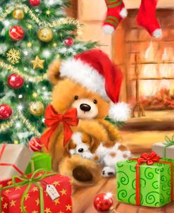 Christmas Bear with Presents