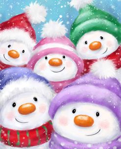 Group of Snowmen