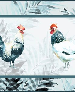 Roosters Mat