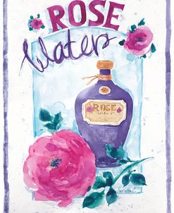 Bathroom rose water