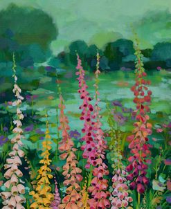 Flowers on Lake Dark