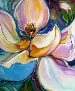 Sweet Maganolia Modern Floral Abstract