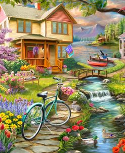 Garden House On The Lake