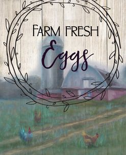 Farm Fresh Eggs-Circle