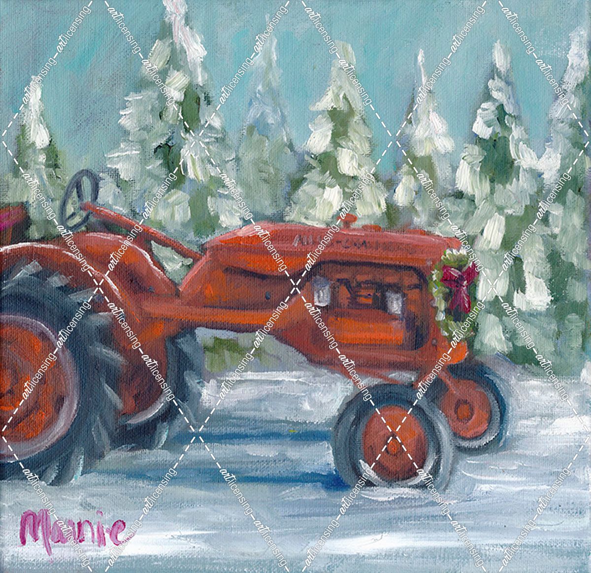 Tractor-4 Seasons-Allis Chalmers Holiday