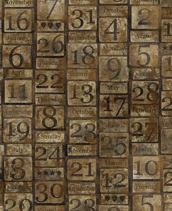 Grungy Calendar Blocks