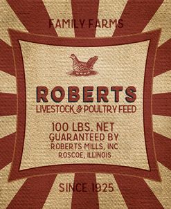 Roberts Starburst Feed Sack