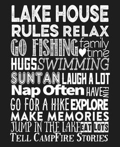 Lake House Rules