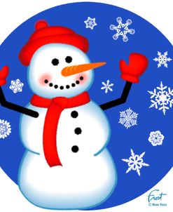 Red Cap Snowman