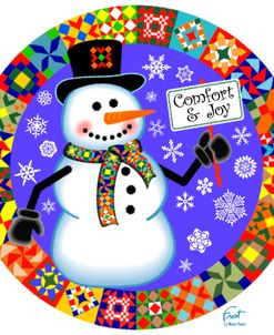 Snowman Quilt 1