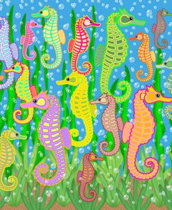 Seahorse Rainbow Dream