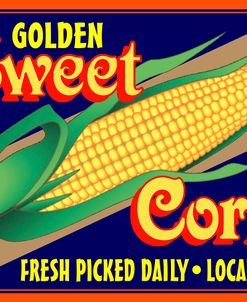 Sweet Corn Crate Label