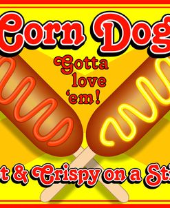 Corn Dogs Sign