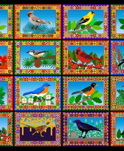 Americana Quilt Birds