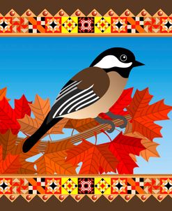 Americana Quilt Chickadee