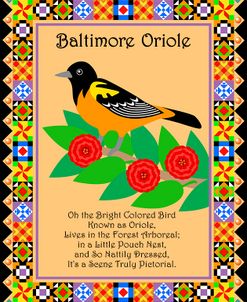 Baltimore Oriole Quilt