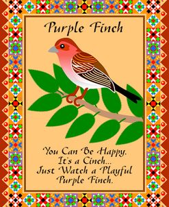 Purple Finch Quilt