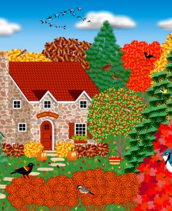 Stone Cottage Autumn