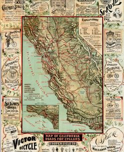California Bicycle Map