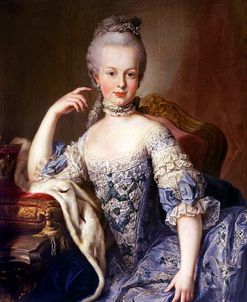 Portrait of Marie Antoinette by Martin van Meytens