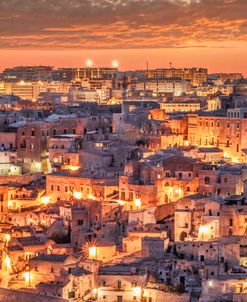 Matera Italy Sunset