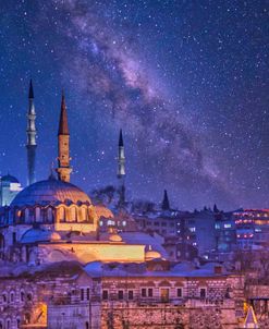 Milky Way Over Istanbul