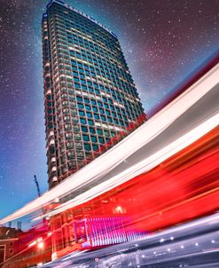 Centre Point And Double Decker Bus