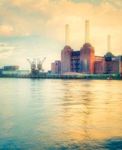 Iconic Battersea Power Station During Sunset II