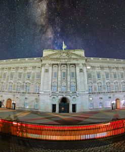 Milky Way Over Buckingham Palace