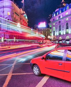 Piccadilly Circus Night Traffic VIII