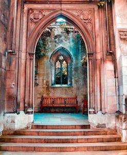 St Dunstan In The East Entrance