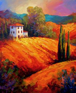 Tuscan Villa Evening