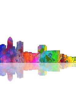 Des Moines Iowa Skyline 1