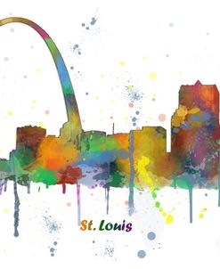 Gateway Arch St Loius Missouri Skyline Mclr 1