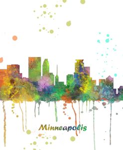 Minneapolis Minnesota Skyline Mclr 1